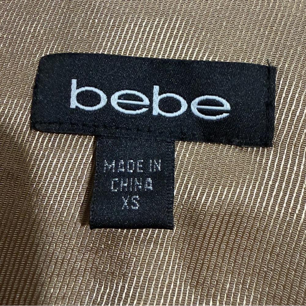 Bebe Gold Dress - Picture 3 of 4